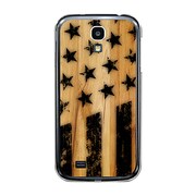 オリジナルデザイン docomo SC-04E GALAXY S4 ケース 【American Flag Wood Burn】 SC-04E-YCM2P0310-78