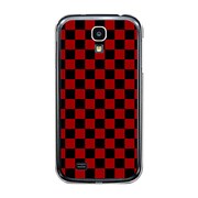オリジナルデザイン docomo SC-04E GALAXY S4 ケース 【レッド & ブラック 市松柄】 SC-04E-YCM2P0352-78