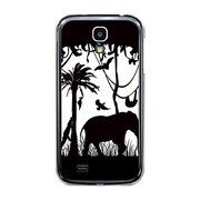 オリジナルデザイン docomo SC-04E GALAXY S4 ケース 【ブラックサファリ】 SC-04E-YCM2P0374-78