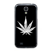 オリジナルデザイン docomo SC-04E GALAXY S4 ケース 【Black Leaves】 SC-04E-YCM2P0392-78