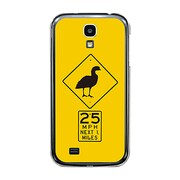 オリジナルデザイン docomo SC-04E GALAXY S4 ケース 【ネネ サイン イエローモノ】 SC-04E-YCM2P0423-78