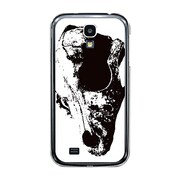 オリジナルデザイン docomo SC-04E GALAXY S4 ケース 【デザート フーセル モノクロ】 SC-04E-YCM2P0439-78