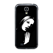 オリジナルデザイン docomo SC-04E GALAXY S4 ケース 【THE WOMEN mono design】 SC-04E-YCM2P0444-78
