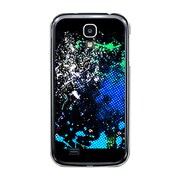 オリジナルデザイン docomo SC-04E GALAXY S4 ケース 【Smash Paint Graphics - Cool Blue】 SC-04E-YCM2P0445-78