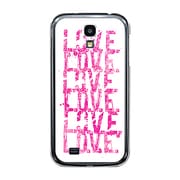オリジナルデザイン docomo SC-04E GALAXY S4 ケース 【LOVE. LOVE. LOVE. The White】 SC-04E-YCM2P0470-78