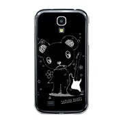 オリジナルデザイン docomo SC-04E GALAXY S4 ケース 【メロイックベア サイコパス & ギター - B】 SC-04E-YCM2P0480-78