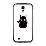 オリジナルデザイン docomo SC-04E GALAXY S4 ケース 【メロイックキャット サイコパス & アップル - A】 SC-04E-YCM2P0485-78