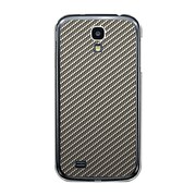 オリジナルデザイン docomo SC-04E GALAXY S4 ケース 【ブラックカーボンパターン Silver】 SC-04E-YCM2P0490-78