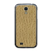 オリジナルデザイン docomo SC-04E GALAXY S4 ケース 【オーストリッチ パターン イエローブラウン】 SC-04E-YCM2P0519-78