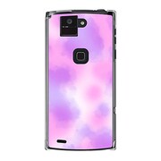 オリジナルデザイン docomo F-02E ARROWS X ケース 【タイダイ スイートピンク】 F-02E-YCM2P0349-78