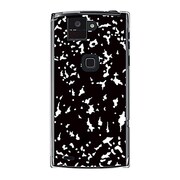 オリジナルデザイン docomo F-02E ARROWS X ケース 【ブラックエンボス】 F-02E-YCM2P0365-78