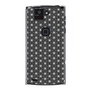 オリジナルデザイン docomo F-02E ARROWS X ケース 【和柄 麻の葉柄】 F-02E-YCM2P0384-78