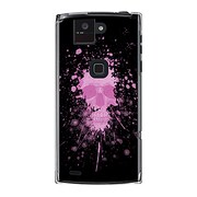 オリジナルデザイン docomo F-02E ARROWS X ケース 【ペイント スカルグラフィックス】 F-02E-YCM2P0453-78