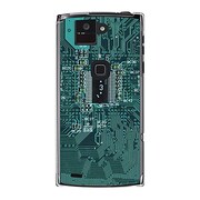 オリジナルデザイン docomo F-02E ARROWS X ケース 【ショボーン on 基盤 (´・ω・`)】 F-02E-YCM2P0503-78