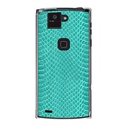 オリジナルデザイン docomo F-02E ARROWS X ケース 【ヘビ柄 グリーンミックス】 F-02E-YCM2P0525-78
