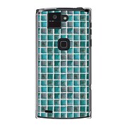 オリジナルデザイン docomo F-02E ARROWS X ケース 【スウェーデン タイル エメラルド】 F-02E-YCM2P0584-78