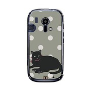 オリジナルデザイン docomo F-12D らくらくスマートフォン ケース 【センチメンタルキャット】 F-12D-YCM2P0053-78