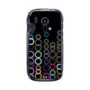 オリジナルデザイン docomo F-12D らくらくスマートフォン ケース 【ColorRing コレクション ブラック】 F-12D-YCM2P0057-78