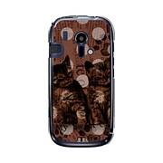 オリジナルデザイン docomo F-12D らくらくスマートフォン ケース 【Catウォールペーパー ブラウン】 F-12D-YCM2P0072-78