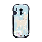 オリジナルデザイン docomo F-12D らくらくスマートフォン ケース 【小鹿のワルツ】 F-12D-YCM2P0173-78