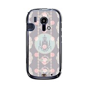 オリジナルデザイン docomo F-12D らくらくスマートフォン ケース 【ホワイティシャンデリア】 F-12D-YCM2P0174-78