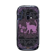 オリジナルデザイン docomo F-12D らくらくスマートフォン ケース 【ミステリアスキャット】 F-12D-YCM2P0201-78
