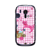 オリジナルデザイン docomo F-12D らくらくスマートフォン ケース 【ネコちゃんのいたずら】 F-12D-YCM2P0216-78