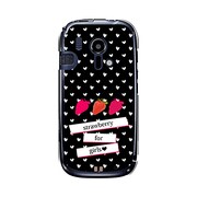 オリジナルデザイン docomo F-12D らくらくスマートフォン ケース 【ストロベリーforgirls】 F-12D-YCM2P0268-78