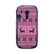 オリジナルデザイン docomo F-12D らくらくスマートフォン ケース 【Dot Graphic パープル】 F-12D-YCM2P0281-78
