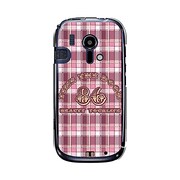 オリジナルデザイン docomo F-12D らくらくスマートフォン ケース 【チェック柄コレクション No.86 スクール】 F-12D-YCM2P0285-78