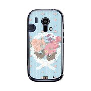 オリジナルデザイン docomo F-12D らくらくスマートフォン ケース 【ロマンティックプリティ】 F-12D-YCM2P0295-78