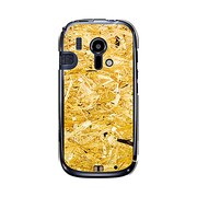 オリジナルデザイン docomo F-12D らくらくスマートフォン ケース 【Wood Cork】 F-12D-YCM2P0309-78