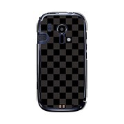 F-12D-YCM2P0351-78 [オリジナルデザイン docomo F-12D らくらくスマートフォン ケース 【ブラック 市松柄】]