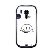 オリジナルデザイン docomo F-12D らくらくスマートフォン ケース 【ホモォ・・・】 F-12D-YCM2P0452-78