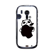 オリジナルデザイン docomo F-12D らくらくスマートフォン ケース 【サイコパス & アップル - パンダB】 F-12D-YCM2P0488-78