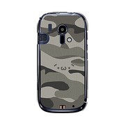 オリジナルデザイン docomo F-12D らくらくスマートフォン ケース 【ショボーン カモ柄A (´・ω・`)】 F-12D-YCM2P0509-78