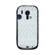 オリジナルデザイン docomo F-12D らくらくスマートフォン ケース 【ぷちぷち フェイクPhone シルバー】 F-12D-YCM2P0512-78