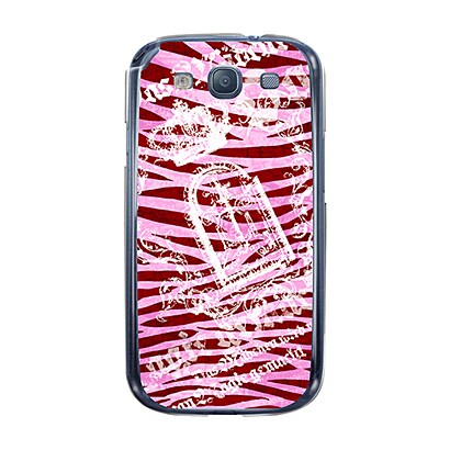 オリジナルデザイン docomo SC-03E GALAXY S III α ケース 【ゼブラ柄 ピンク】 SC-03E-YCM2P0083-78