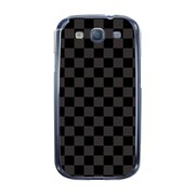 オリジナルデザイン docomo SC-03E GALAXY S III α ケース 【ブラック 市松柄】 SC-03E-YCM2P0351-78
