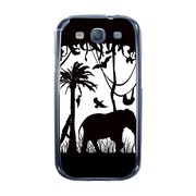 オリジナルデザイン docomo SC-03E GALAXY S III α ケース 【ブラックサファリ】 SC-03E-YCM2P0374-78