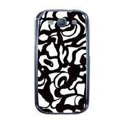 オリジナルデザイン docomo SC-03E GALAXY S III α ケース 【モノクロームフラワー】 SC-03E-YCM2P0376-78