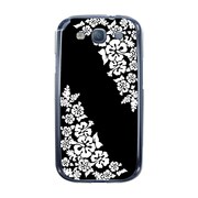 オリジナルデザイン docomo SC-03E GALAXY S III α ケース 【モノクロームハイビスカス】 SC-03E-YCM2P0378-78