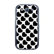 オリジナルデザイン docomo SC-03E GALAXY S III α ケース 【ドット & ハート柄】 SC-03E-YCM2P0395-78