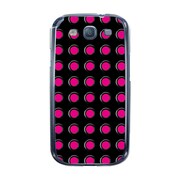 オリジナルデザイン docomo SC-03E GALAXY S III α ケース 【ブラックグロメット & ピンク】 SC-03E-YCM2P0413-78