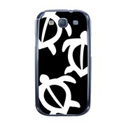 オリジナルデザイン docomo SC-03E GALAXY S III α ケース 【モダン ホヌ モノクロデザイン】 SC-03E-YCM2P0420-78