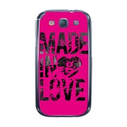 オリジナルデザイン docomo SC-03E GALAXY S III α ケース 【Made in Love Pink Paint】 SC-03E-YCM2P0472-78