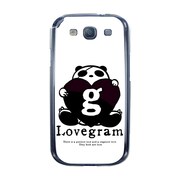 オリジナルデザイン docomo SC-03E GALAXY S III α ケース 【Lovegram & Panda Love】 SC-03E-YCM2P0473-78