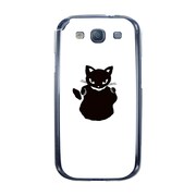 オリジナルデザイン docomo SC-03E GALAXY S III α ケース 【メロイックキャット サイコパス & アップル - A】 SC-03E-YCM2P0485-78