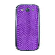 オリジナルデザイン docomo SC-03E GALAXY S III α ケース 【ヘビ柄 パープルミックス】 SC-03E-YCM2P0526-78