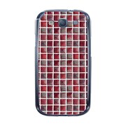 オリジナルデザイン docomo SC-03E GALAXY S III α ケース 【スウェーデン タイル チェリー】 SC-03E-YCM2P0581-78